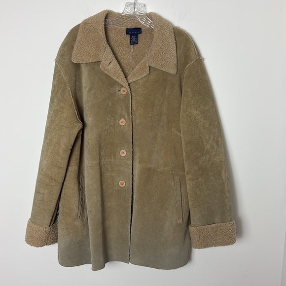 Vintage Seude Shearling Jacket - Picture 8 of 8